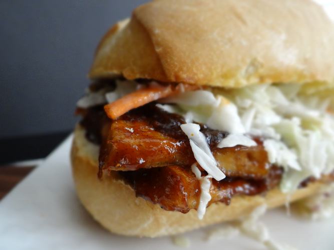 Barbeque Tofu Sandwich