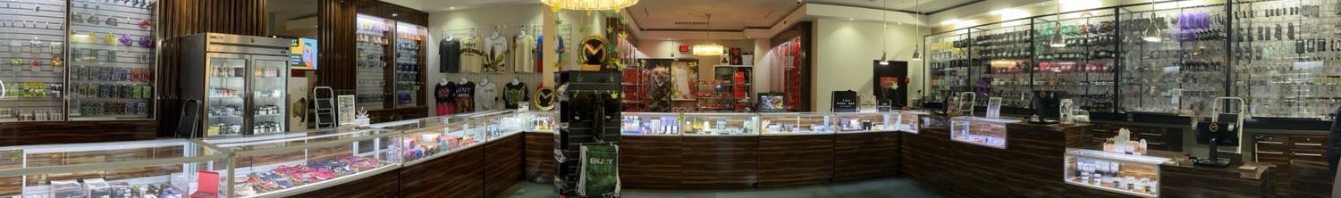Mint Cannabis - Rainbow In Store Panoramic