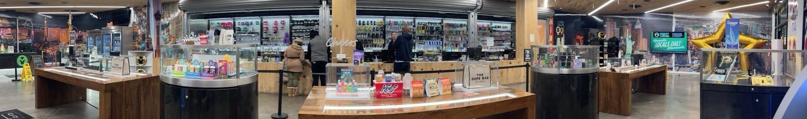 Mint Cannabis - Paradise In Store Panoramic