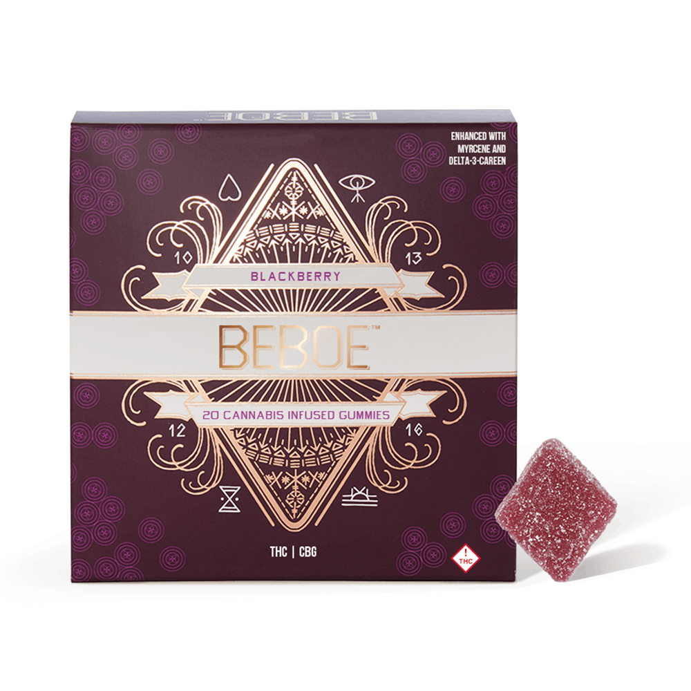 Blackberry Cannabis Infused Gummies Product Image