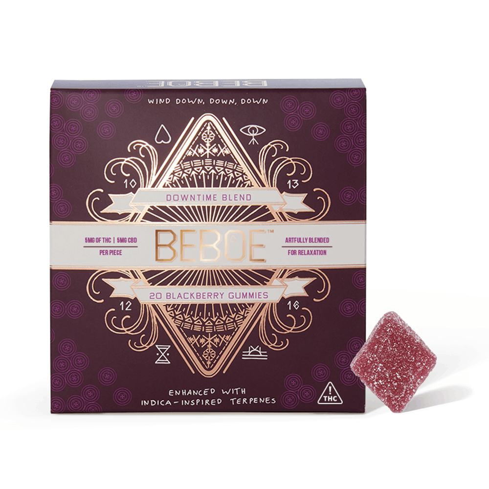 Downtime Blend Black Berry Gummies Product Image