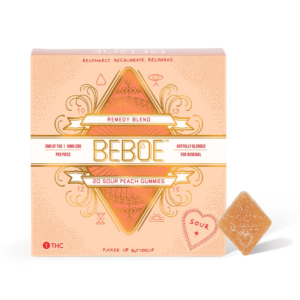 Remedy Blend Sour Peach Gummies Product Image