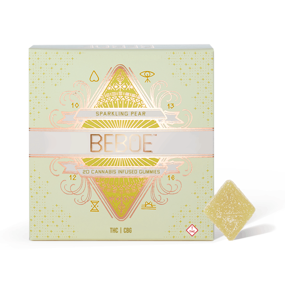 Sparkling Pear Cannabis Infused Gummies Product Image