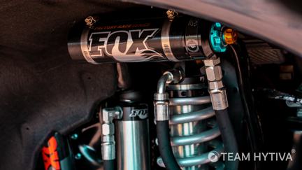 Shelby Adjustable Coilover and FOX Adjustable Reservoir