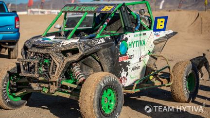 Team Hytiva RZR Muddy Post Race