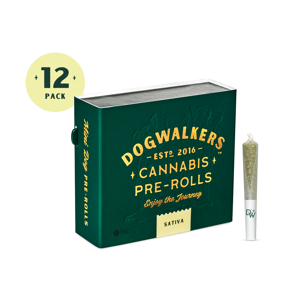 Sativa Mini Dog Pre-Rolls 12pk Product Image