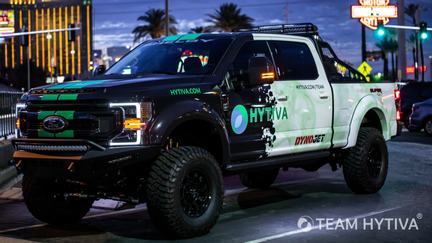 F-250 Super Baja Parked at the Welcome To Las Vegas Sign
