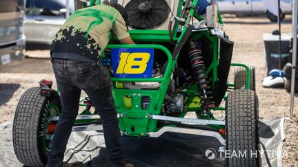 Shawn Saxton Working on Team Hytiva Polaris