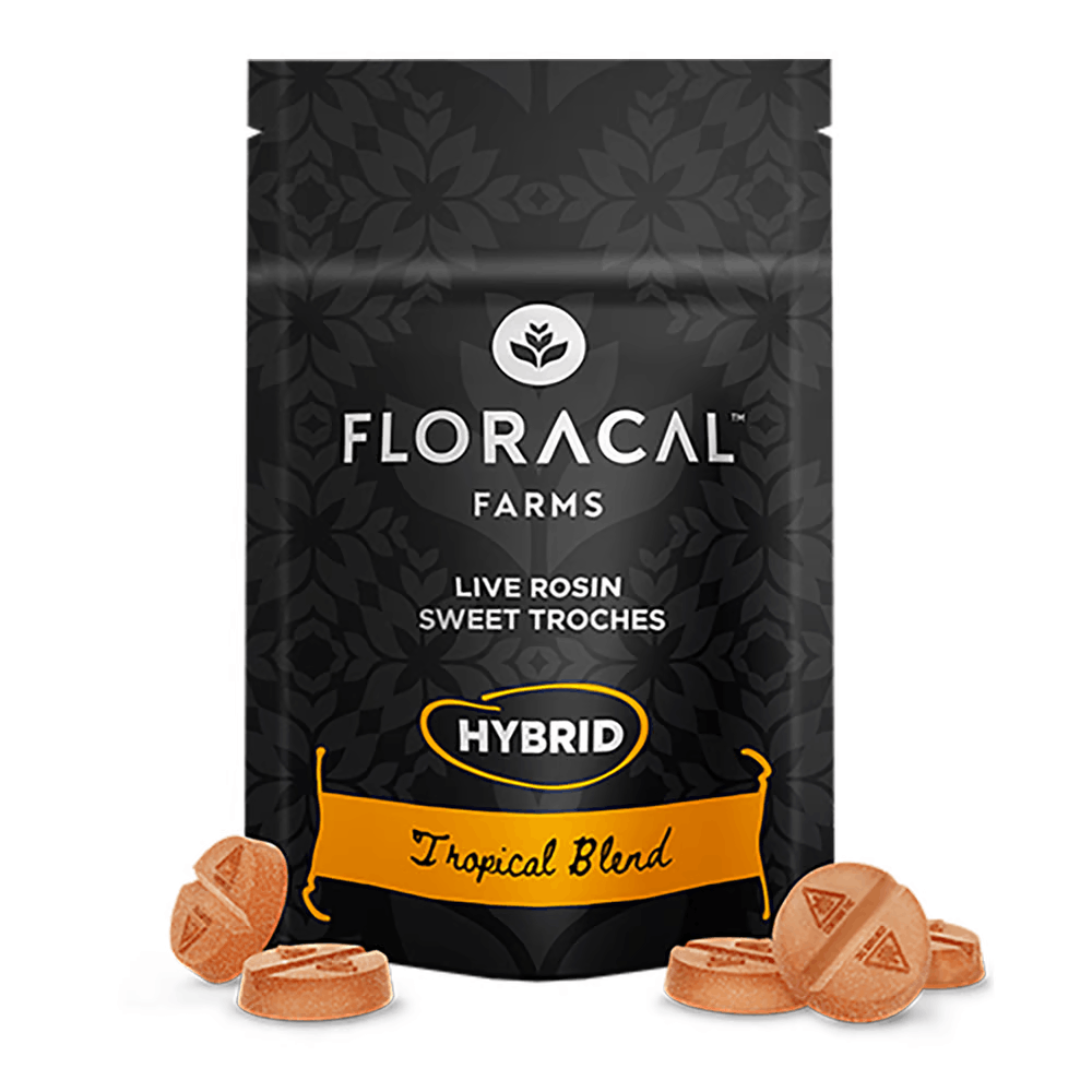 Live Rosin Tropical Blend Troches Product Image