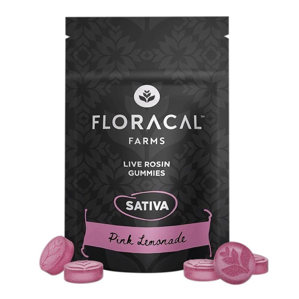 Pink Lemonade Sativa Live Rosin Gummies Product Image