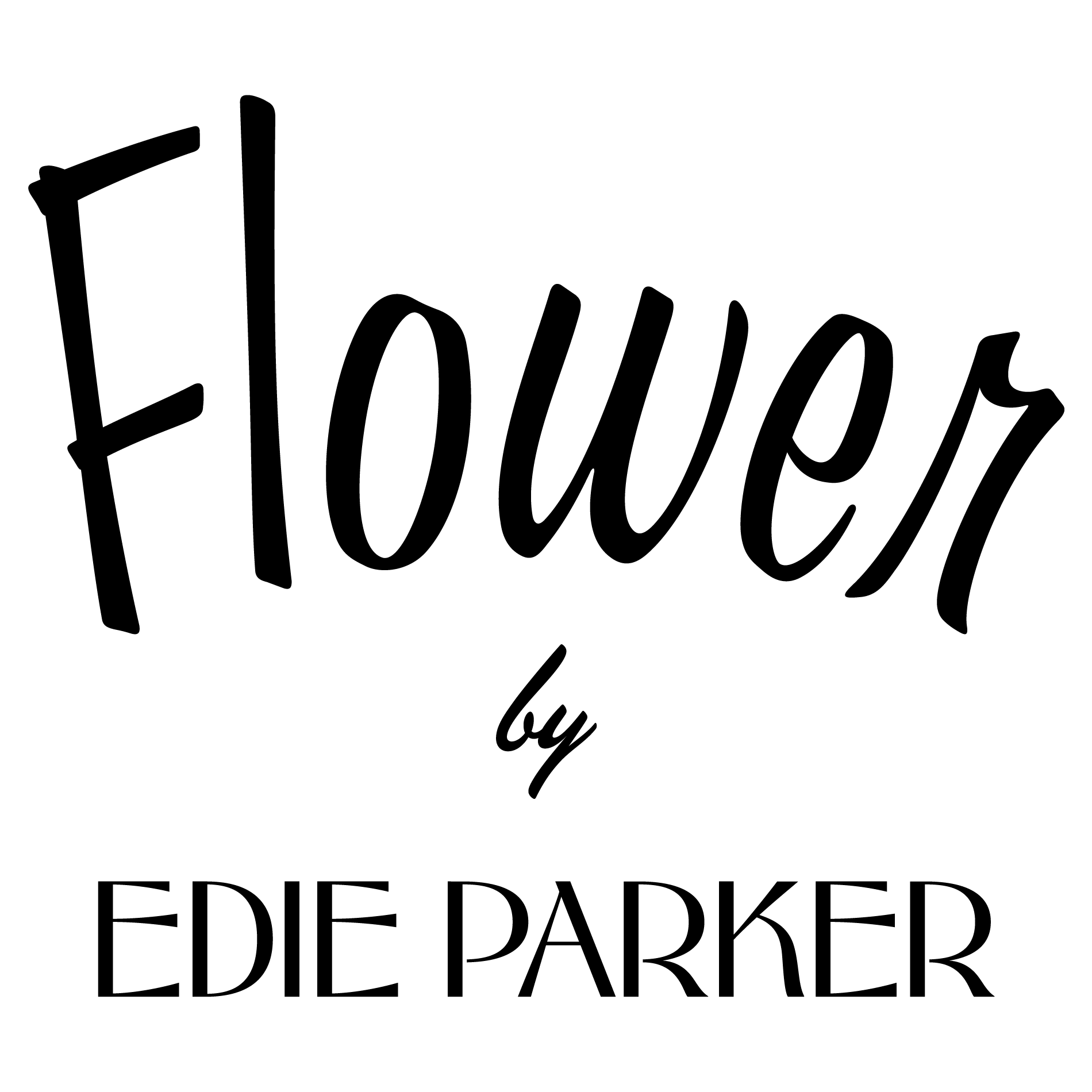Flower by Edie Parker Logo
