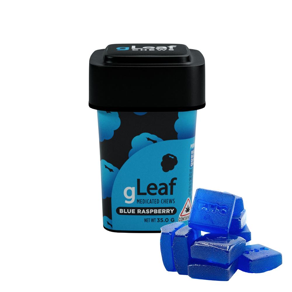 Blue Raspberry Medicated Chews Product Image