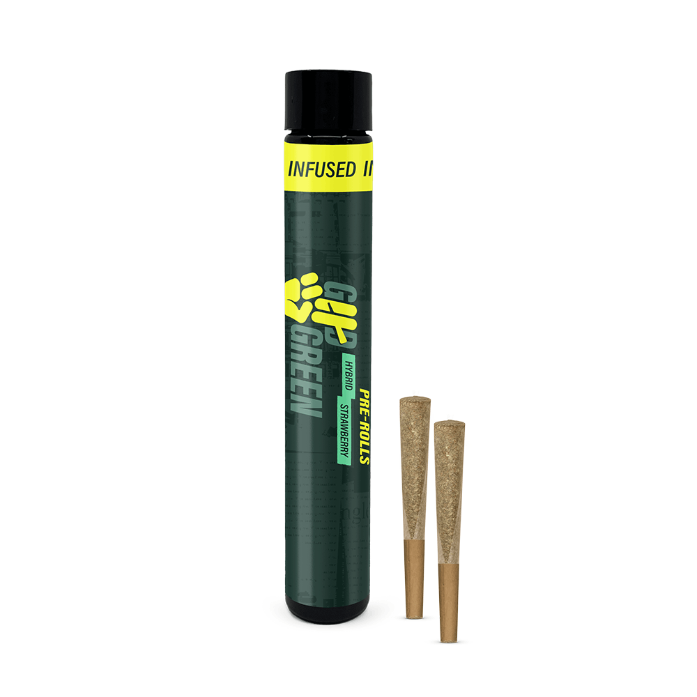 Strawberry Infused Pre-Rolls 2pk Product Image