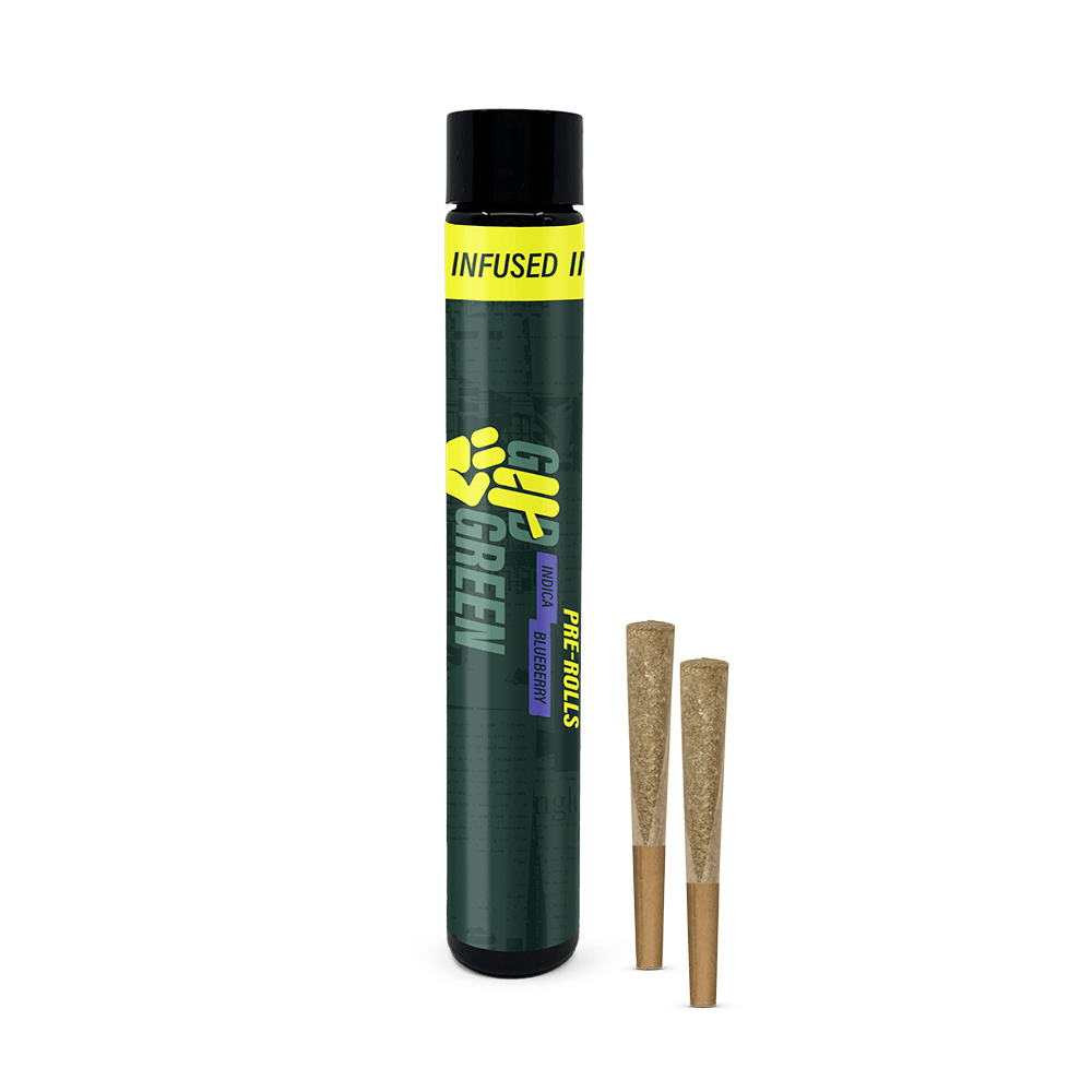 Blueberry Infused Pre-Rolls 2pk Product Image
