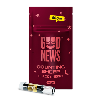 Counting Sheep: Black Cherry Cartridge 0.5g Counting Sheep: Black Cherry Cartridge 0.5g Product Image