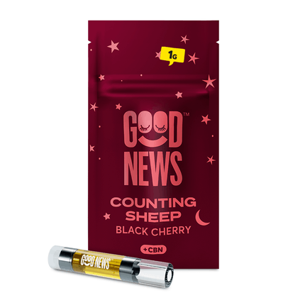 Counting Sheep: Black Cherry Cartridge 1g Counting Sheep: Black Cherry Cartridge 1g Product Image