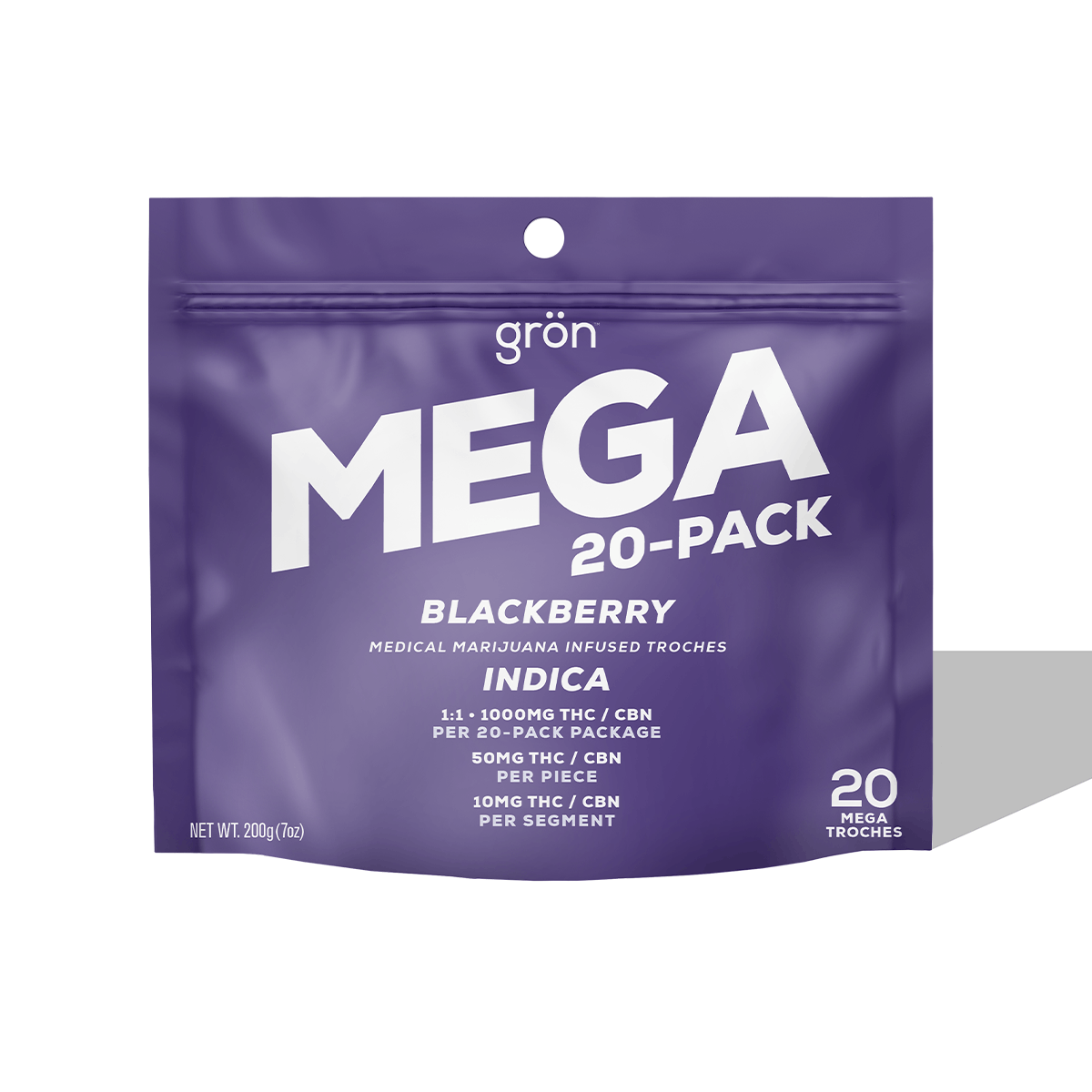 MEGA 20-Pack Blackberry Troches Product Image