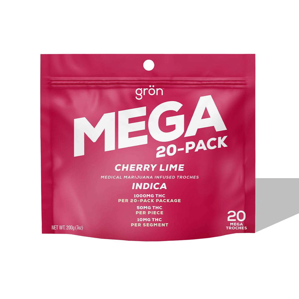 MEGA 20-Pack Cherry Lime Troches Product Image