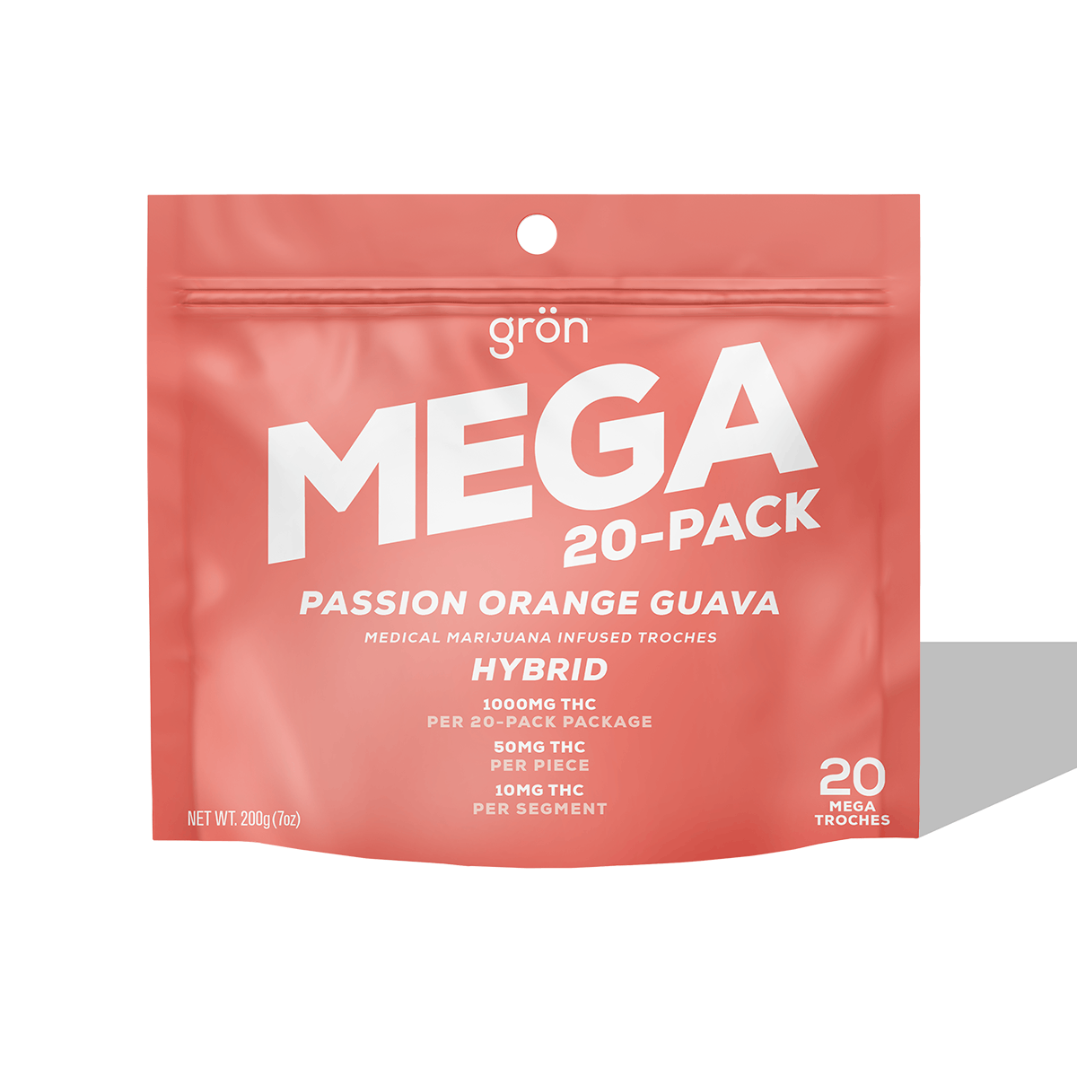 MEGA 20-Pack Passion Orange Guava Troches Product Image