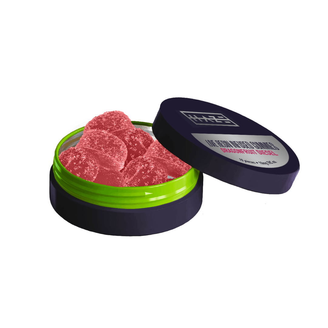 Dragonfruit Diesel Live Resin Gummies Product Image