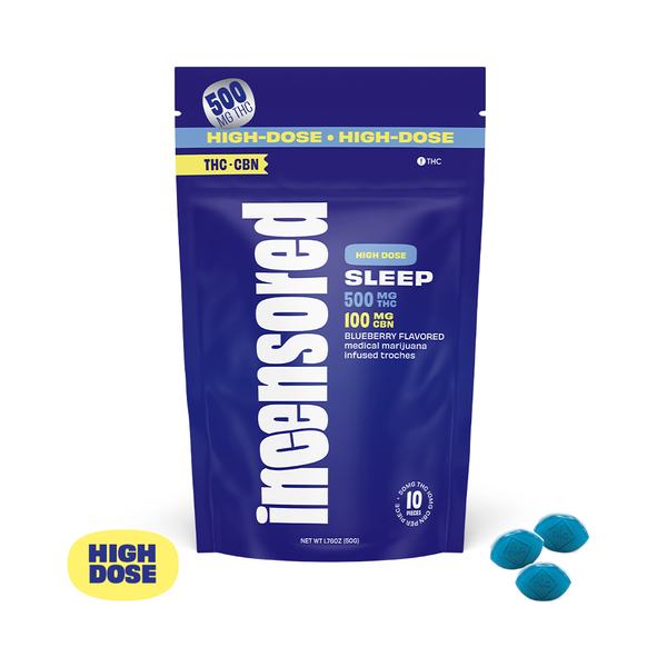 Blueberry Sleep Troches 500mg Product Image