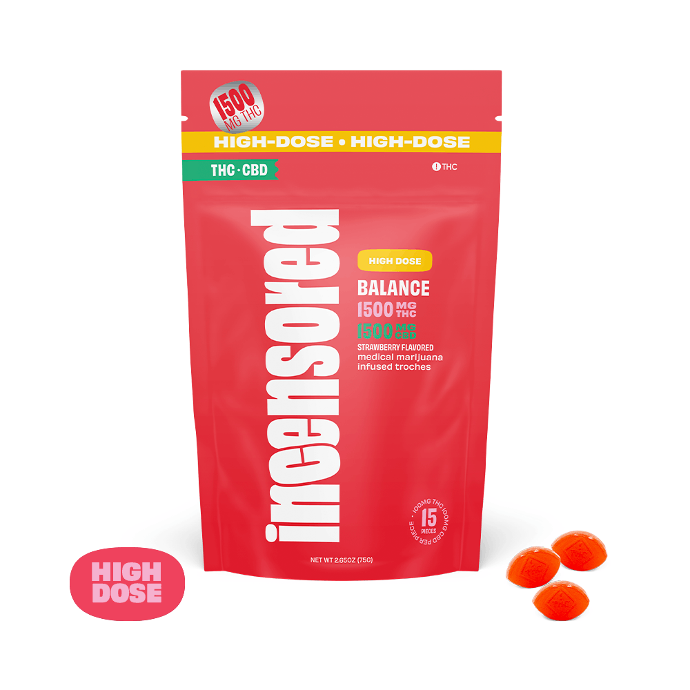 High Dose Strawberry Balance Troches Product Image
