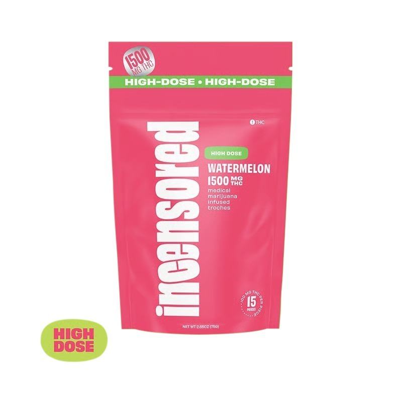 Watermelon Troches 1500mg THC Product Image
