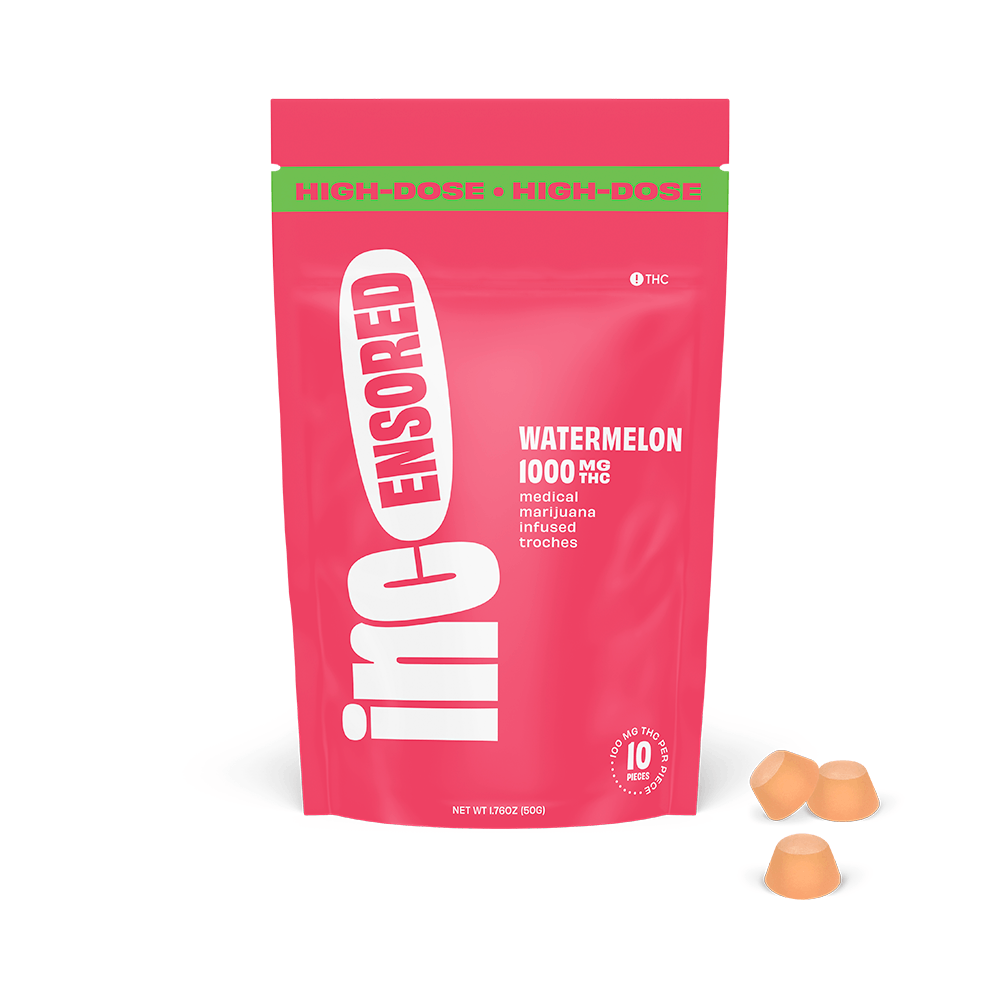 Watermelon Troches 1000mg THC Product Image