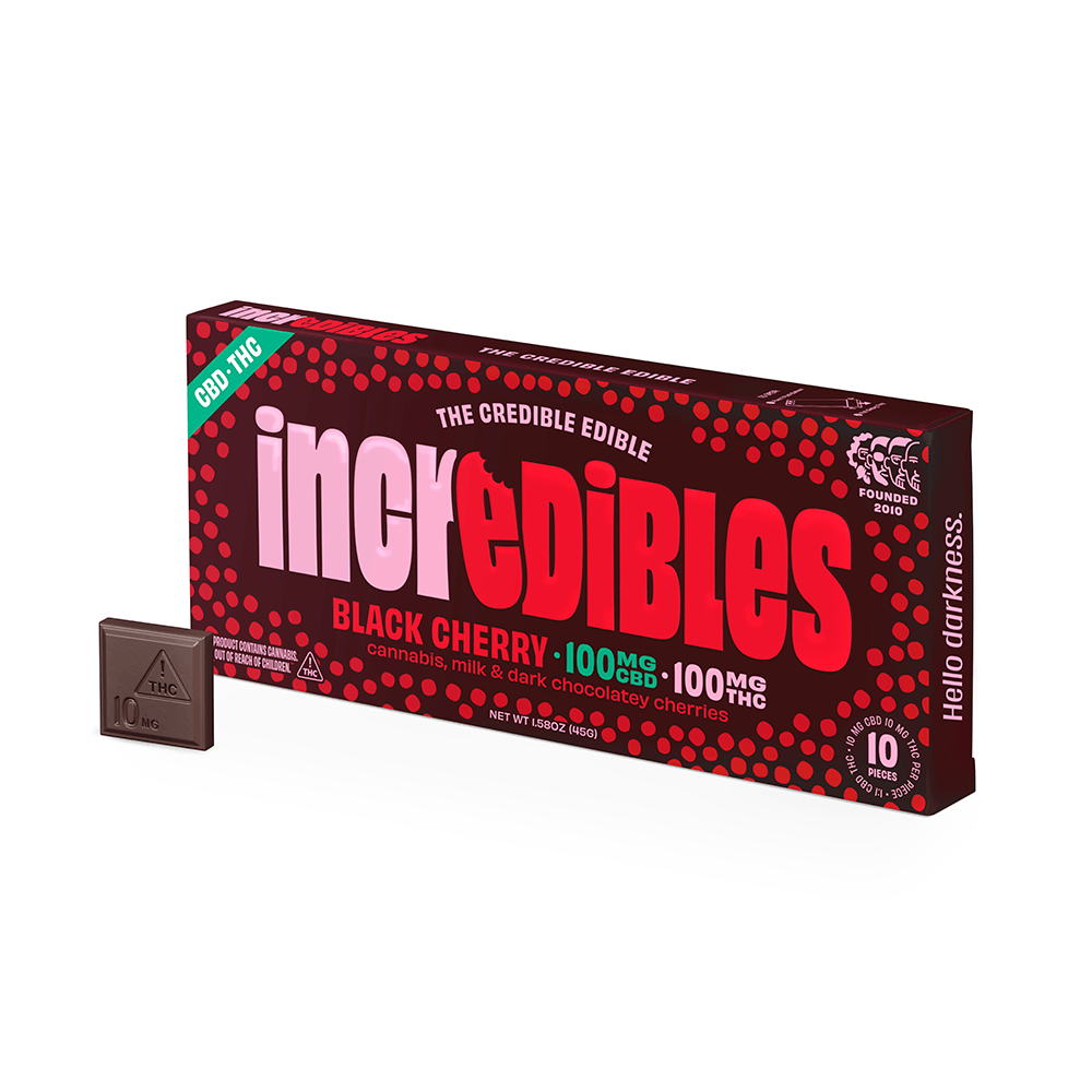 Black Cherry 1:1 Chocolate Bar Product Image