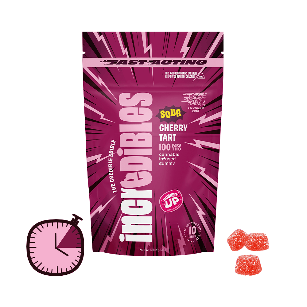 Fast Acting Sour Cherry Tart Gummies Product Image