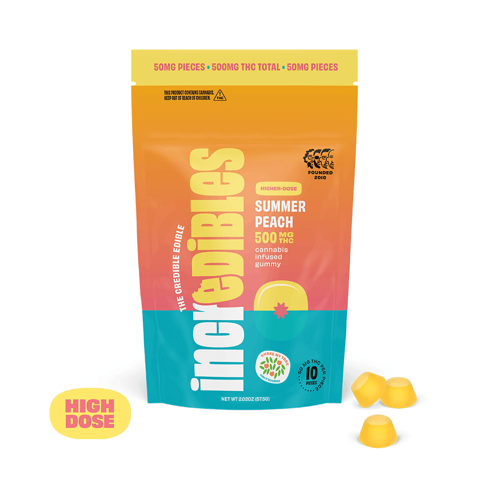 High Dose Summer Peach Gummies Product Image