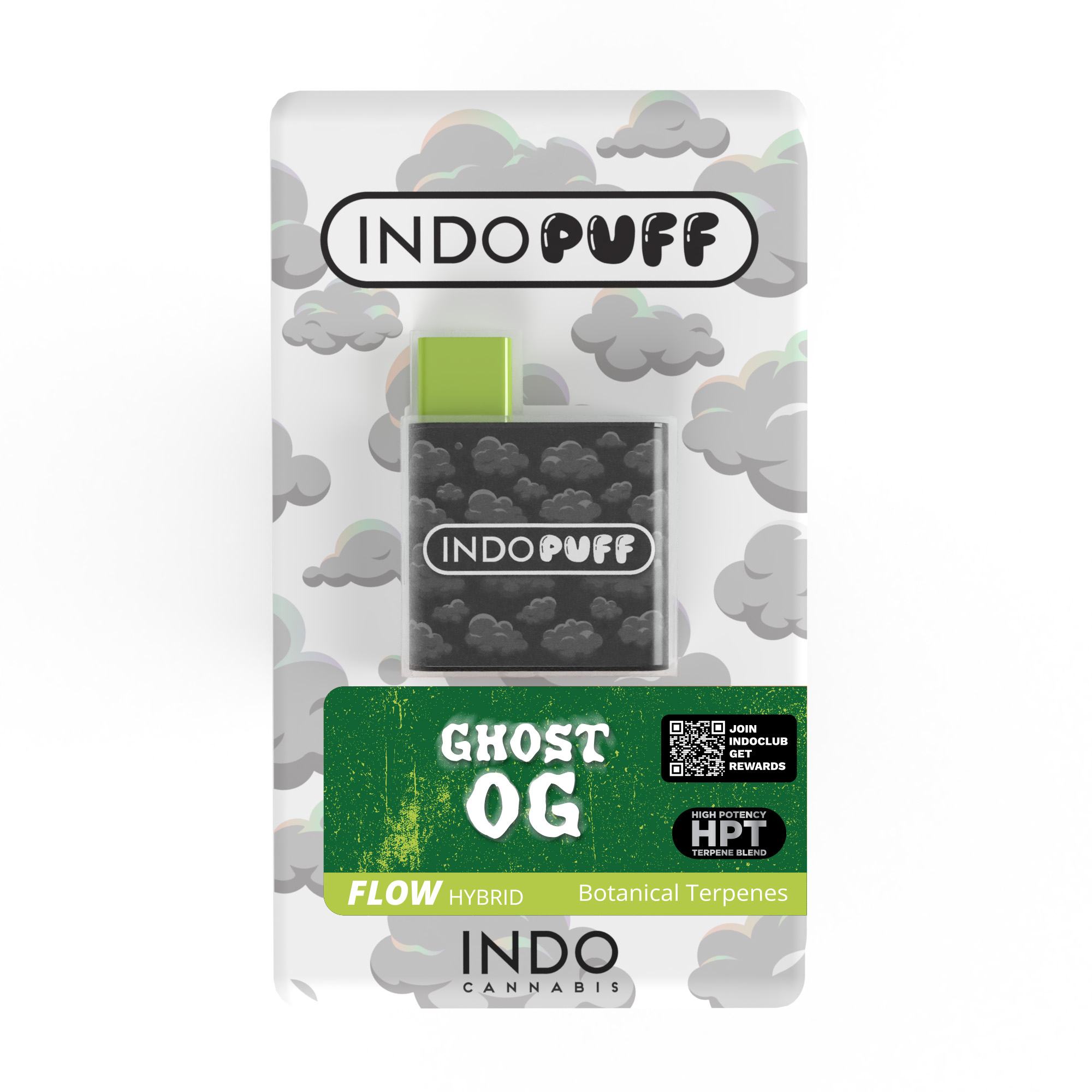 INDOPUFF Ghost OG Disposable Product Image