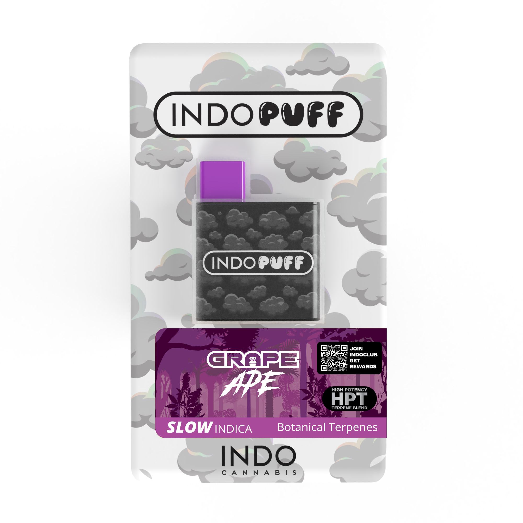 INDOPUFF Grape Ape Disposable Product Image