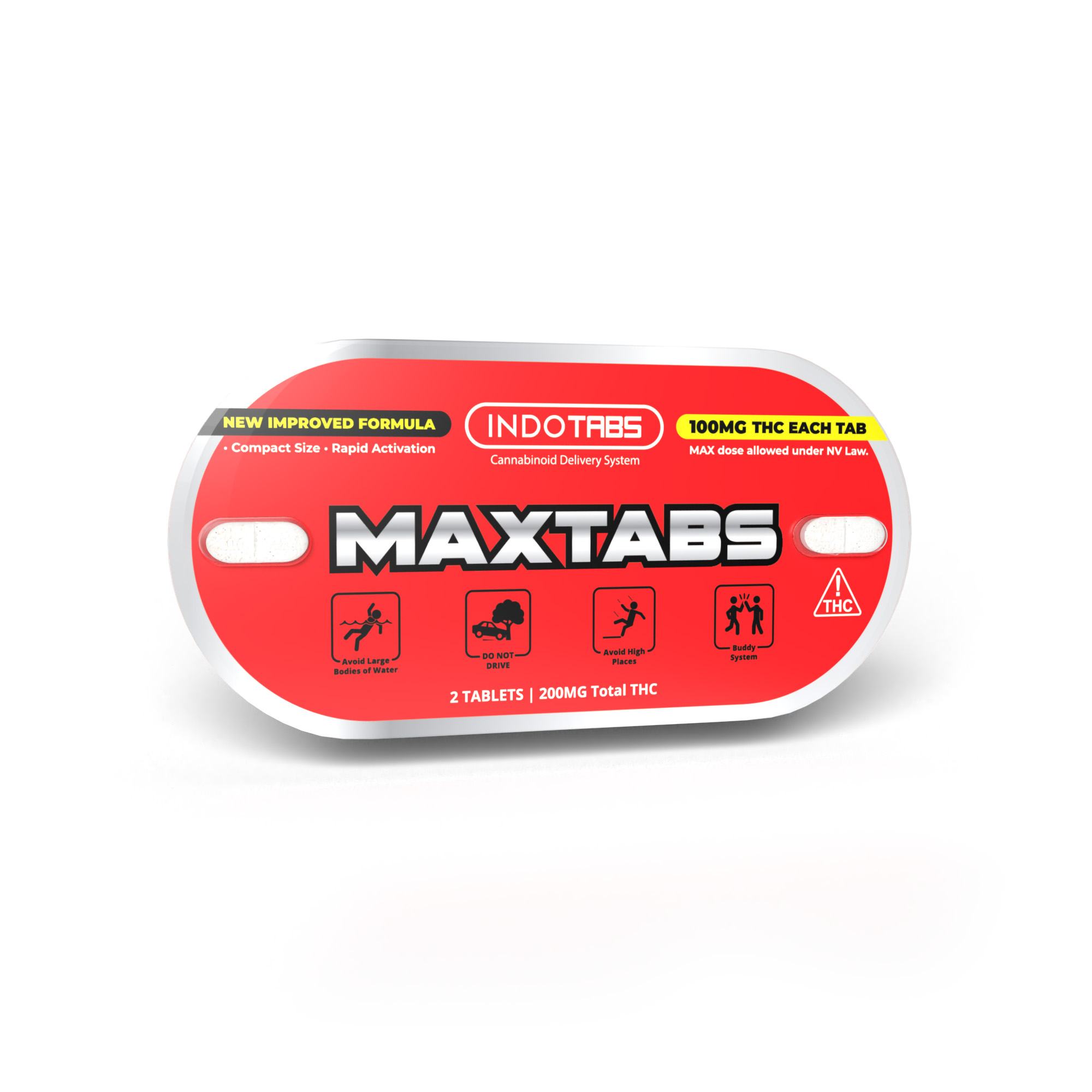INDOTABS MAXTABS 100mg 2 Pack Product Image