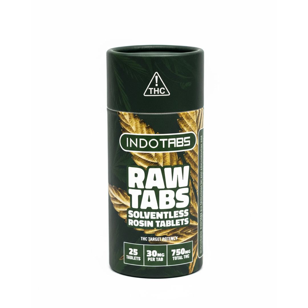 INDOTABS RAWTABS 30mg 25 Pack Product Image