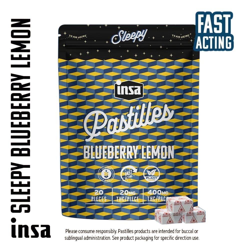 Blueberry Lemon 2:1 Pastilles 20 Pack Product Image