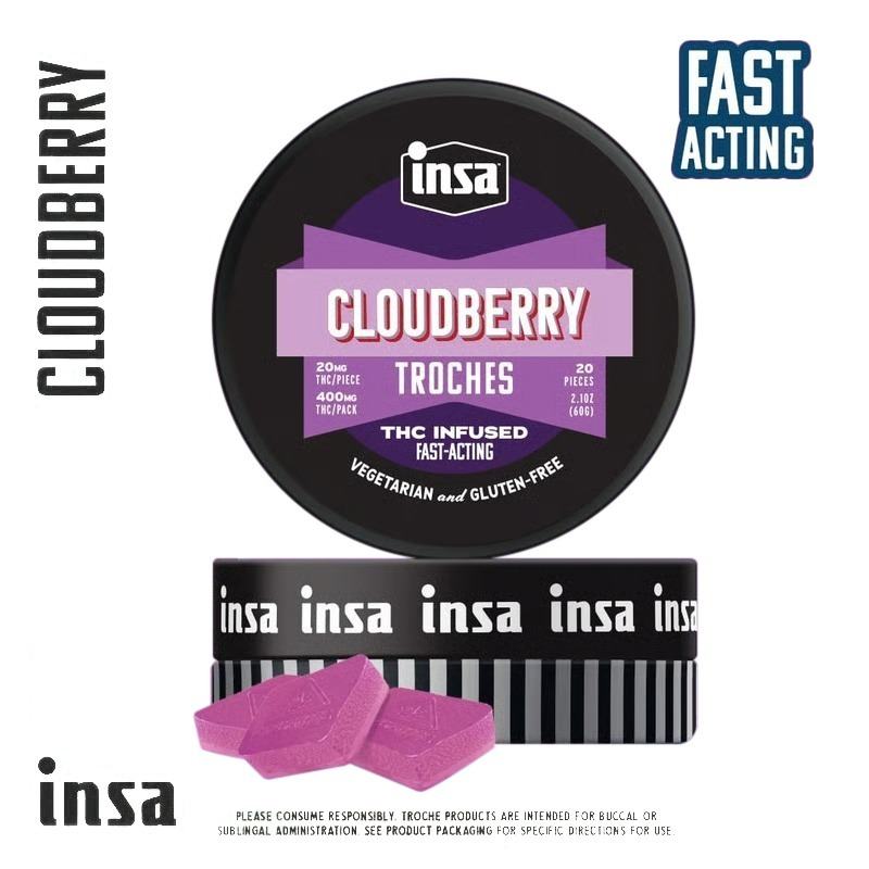 Cloud Berry RSO Troches Product Image