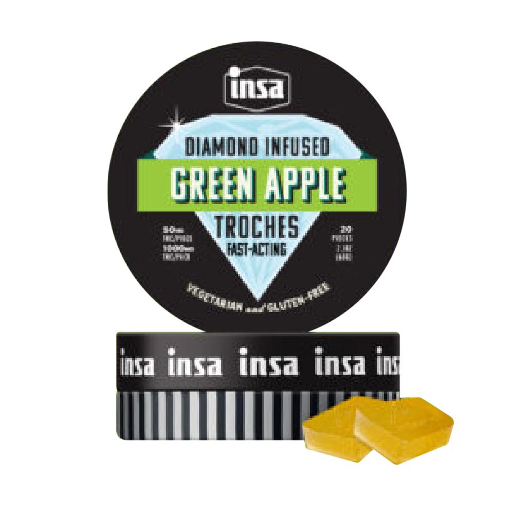 Diamond Infused Green Apple Troches Product Image
