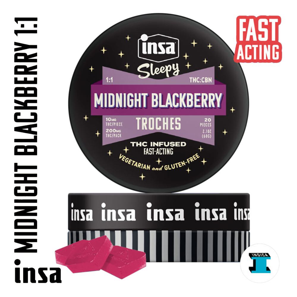 1:1 Midnight Blackberry Troches Product Image