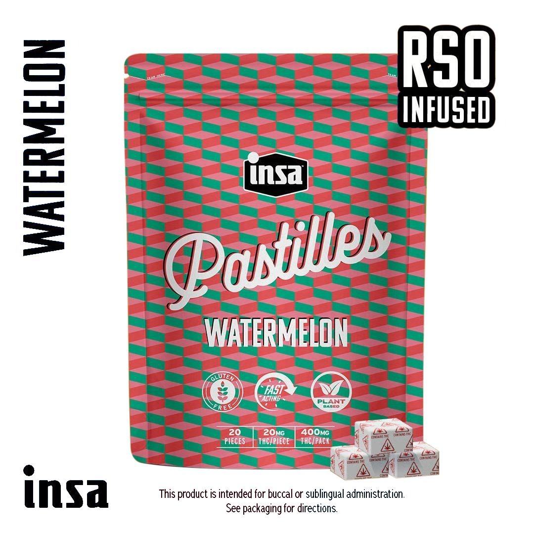 Watermelon RSO Infused Pastilles Product Image