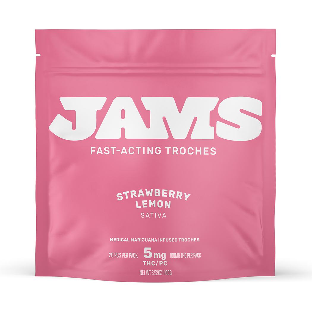 Fast-Acting Strawberry Lemon Sativa Troches Product Image