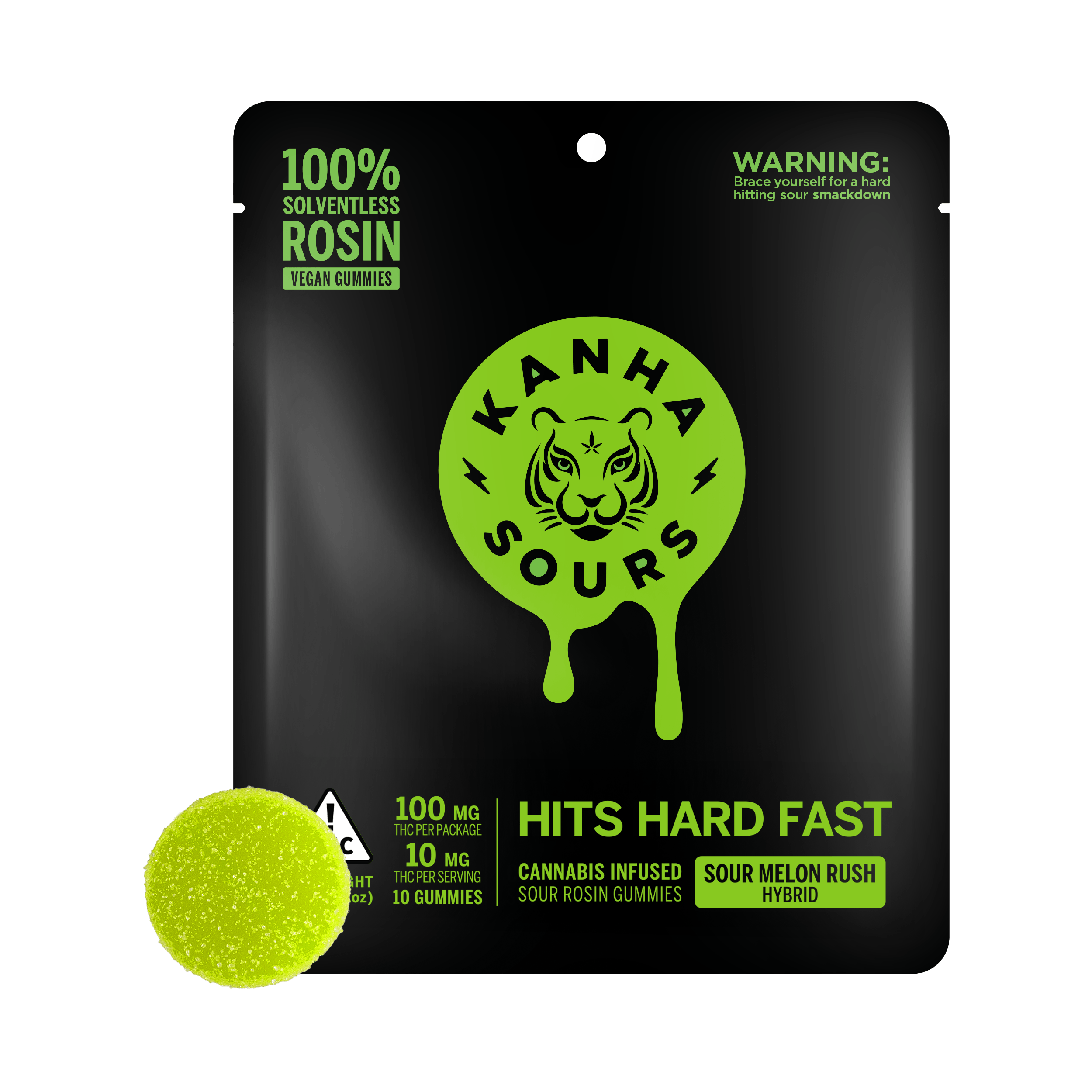 Sour Melon Rush Rosin Sours Product Image