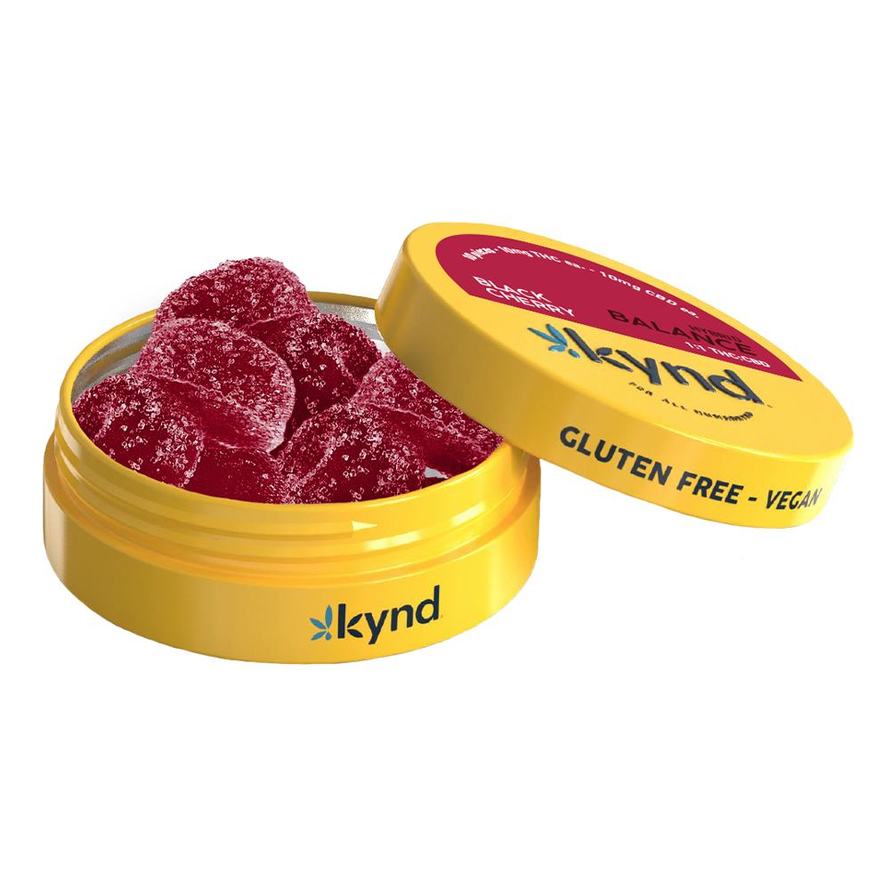 Black Cherry Hybrid Gummies Product Image