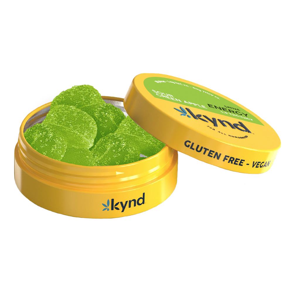 Sour Green Apple Sativa Gummies Product Image