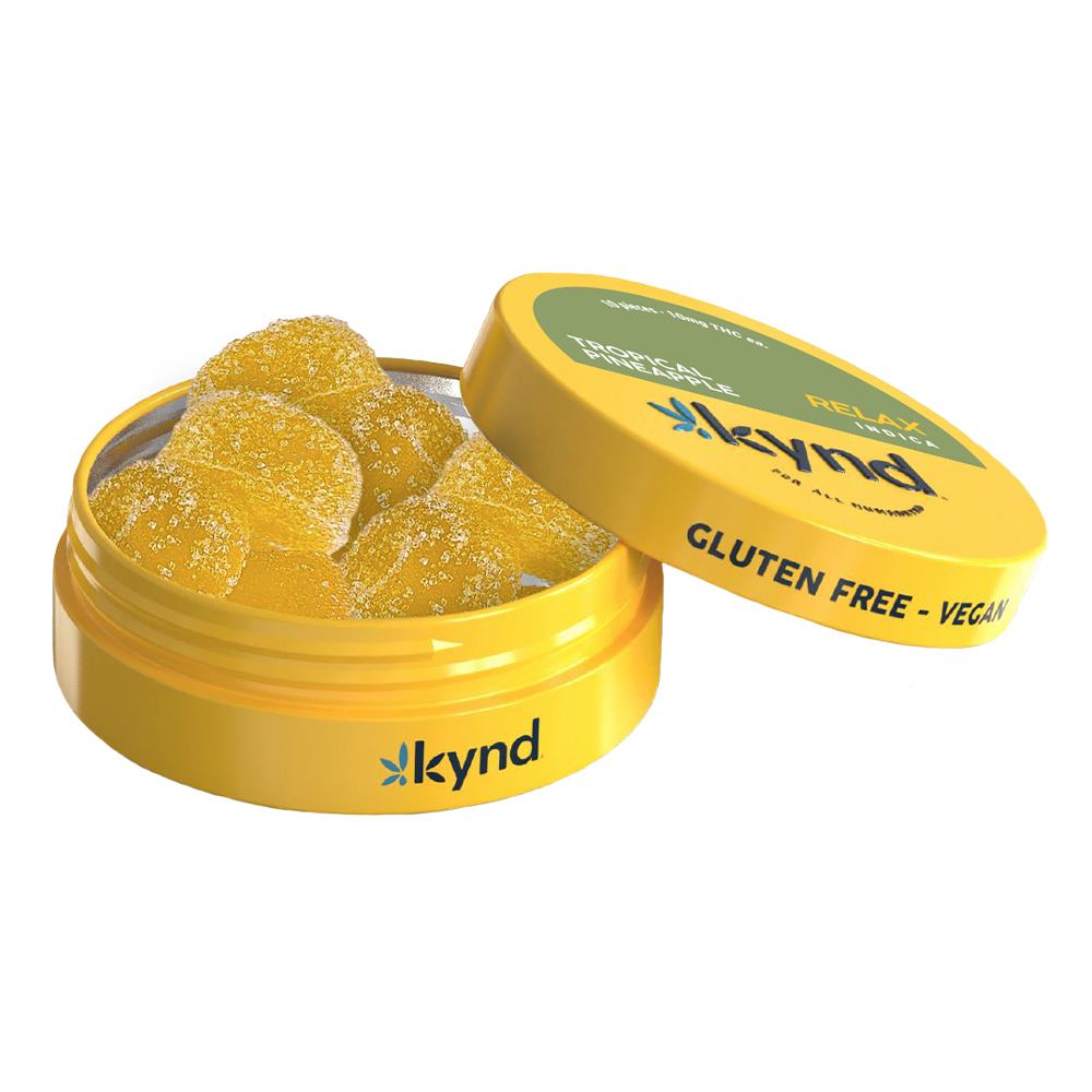 Tropical Pineapple Indica Gummies Product Image
