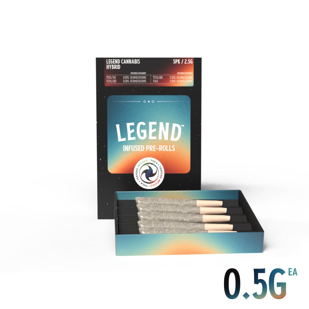 Infused Prerolls 0.5g 5 Pack Product Image