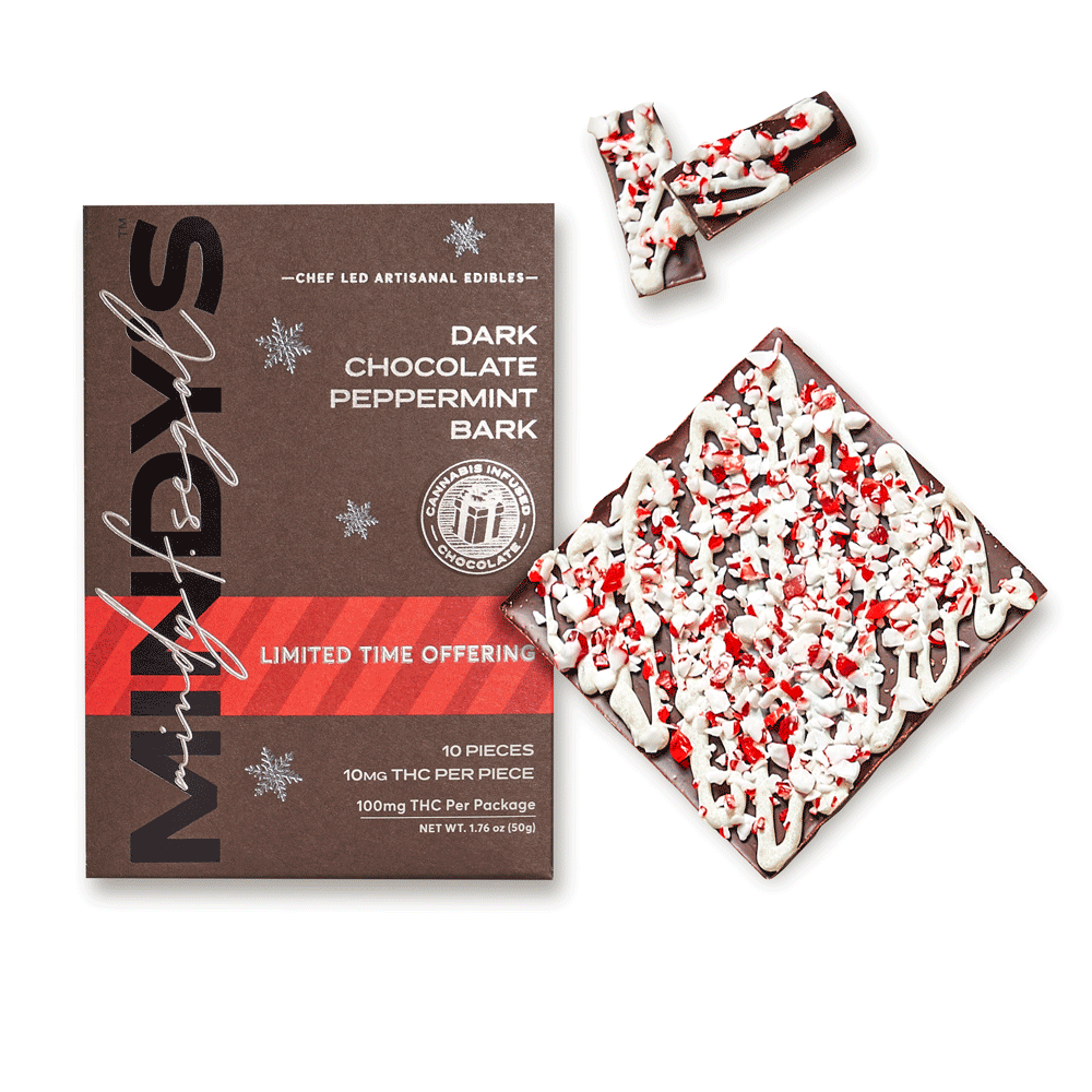 Dark Chocolate Peppermint Bark Bar Product Image