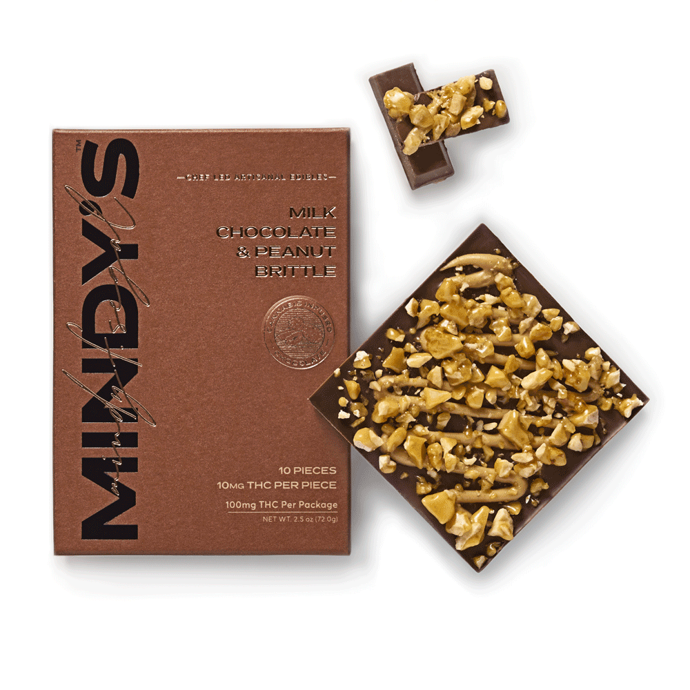 Milk Chocolate & Peanut Brittle Bar Product Image