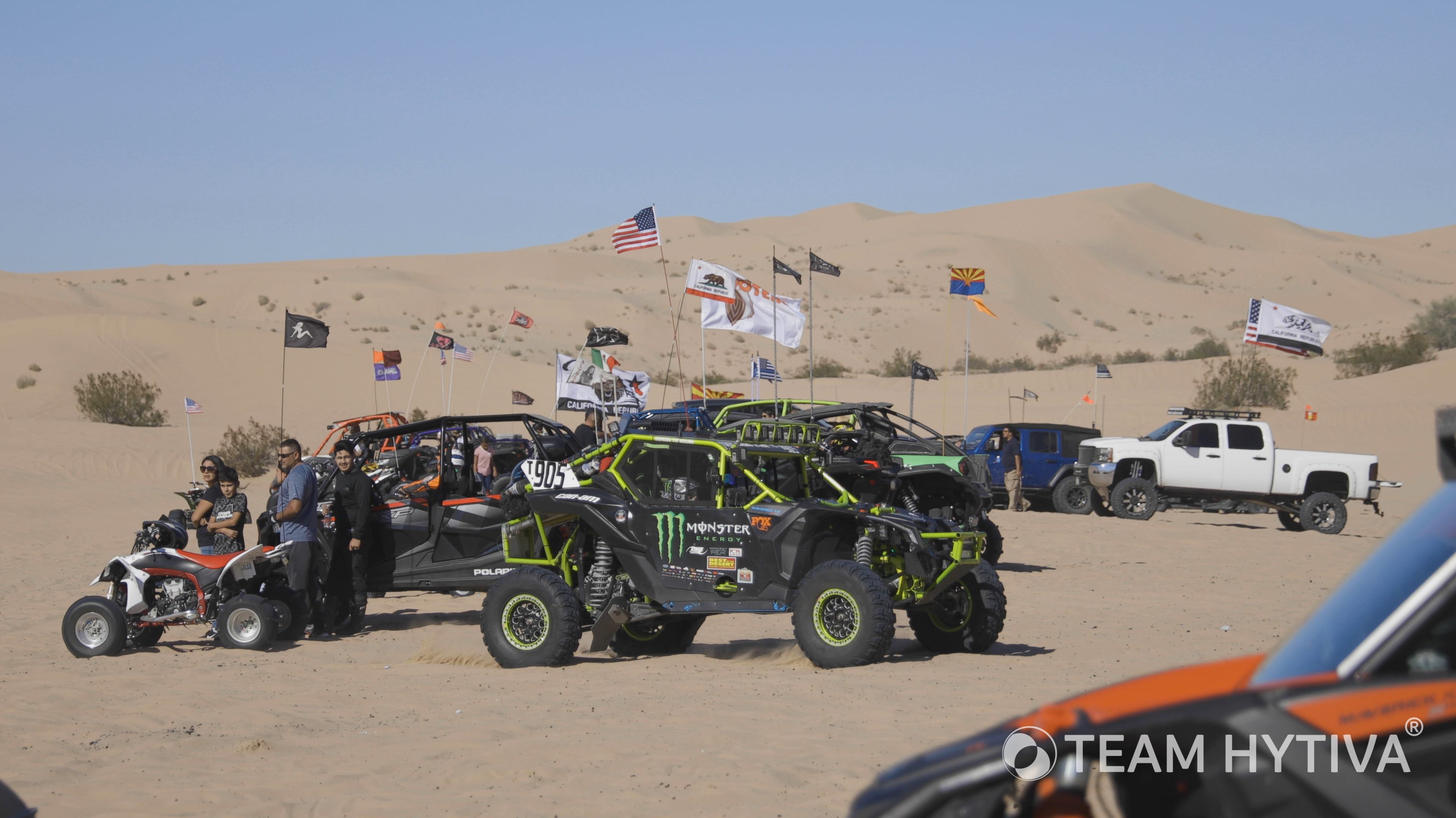 Crowd out at Glamis