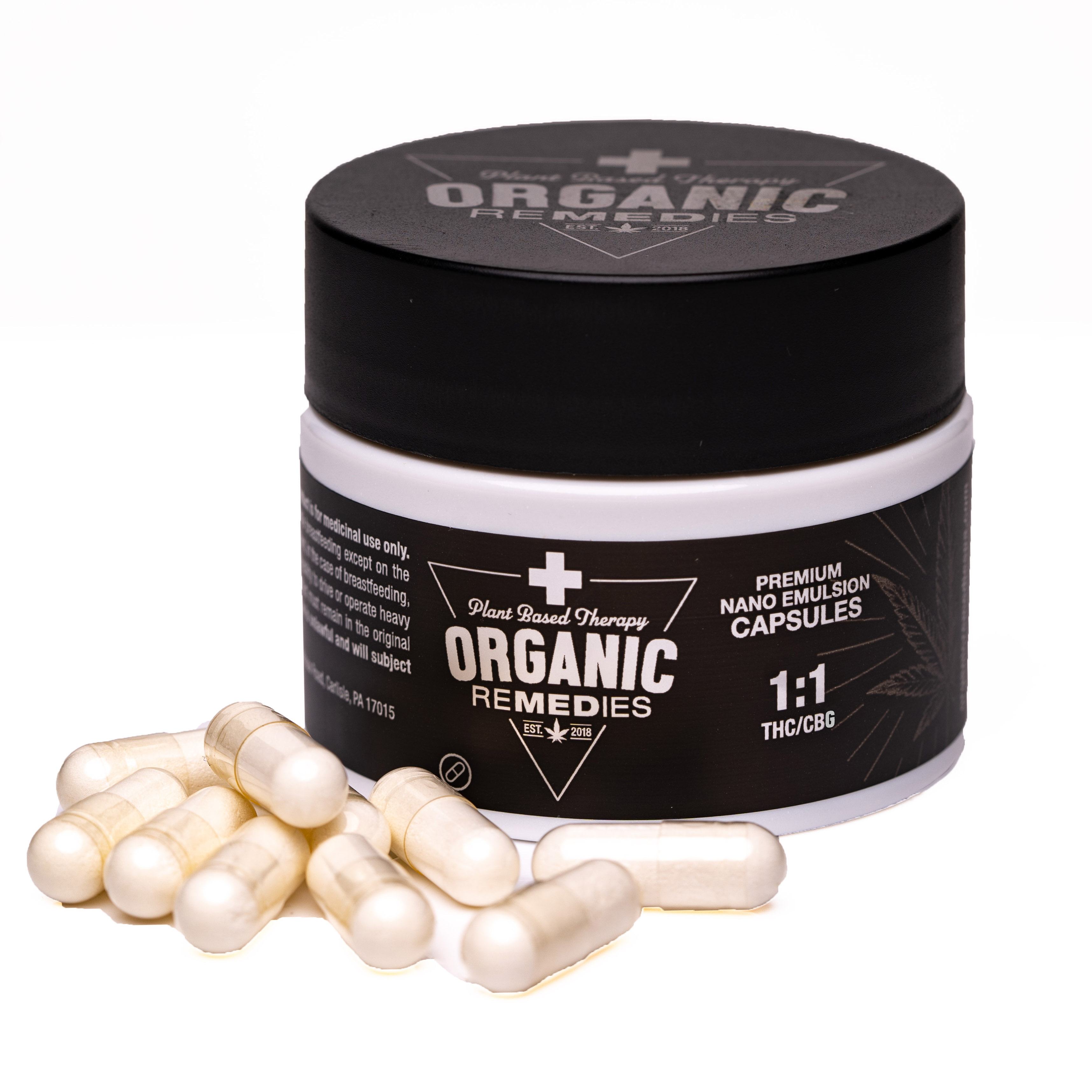 1:1 THC/CBG Capsules Product Image